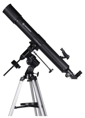Productafbeelding van Bresser - 14544 - Quasar 80/900 EQ3 lens telescope met smartphone-adapter en zonnefilter