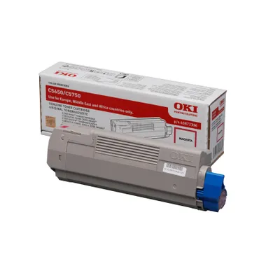 Produktbild von OKI Magenta toner for C5650 / 5750, Laser, magenta