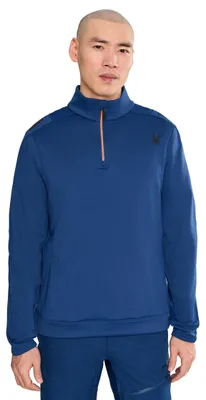 Zdjęcie produktu dla SPYDER Speed Fleece, bluza z krótkim zamkiem, kolor indygo, rozmiar XL