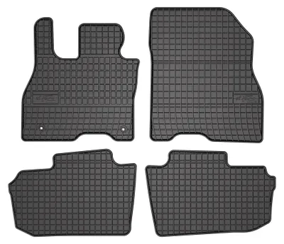 Imagen del producto de Alfombrillas de goma para Nissan Leaf II 2017-2025 (hatchback) – juego de 4 piezas, negras, a medida
