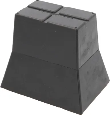 Image de KS-Tools 160.0618 Support en caoutchouc 48 pour ponts élévateurs, 140 x 100 x 120 mm