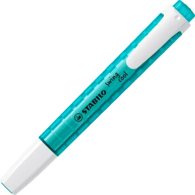 Image de STABILO swing cool Pastel marqueur 1 pièce(s) Pointe biseautée Turquoise