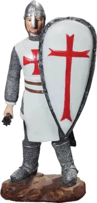 Produktbild von Kreuzritter mit Schild und Morgenstern Templer
