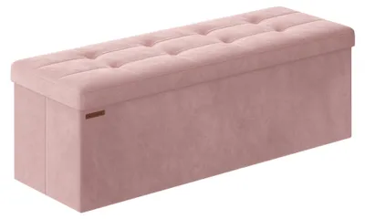 Immagine prodotto di SONGMICS: Panca con spazio contenitore, pieghevole, dimensioni 38 x 110 x 38 cm