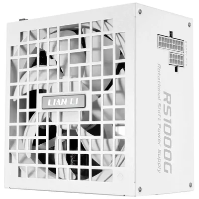 Produktbild von Lian Li RS1000G, 1000 W, 100 - 240 V, 50/60 Hz, 8 - 15 A, Aktiv, 100 W