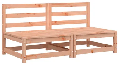 Obrázok produktu pre vidaXL Záhradné pohovky bez podrúčok 2 ks 70x70x67 cm Douglaska jedľová
