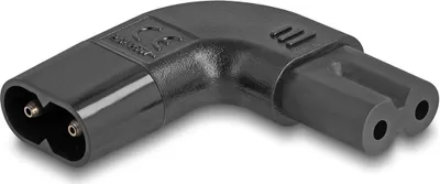 Produktbild von DELOCK Netzadapter IEC 60320 - C8 auf C7, Stecker / Buchse