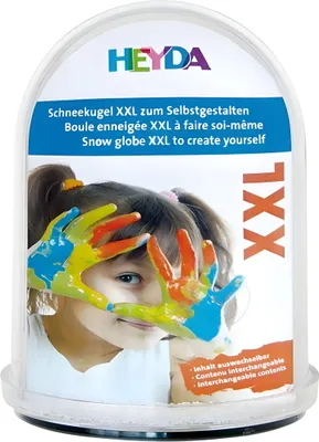 Produktbild von HEYDA 204888402 Schneekugel XXL 11 x 14 cm Acryl