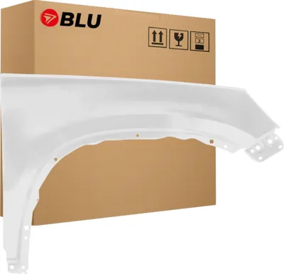 Immagine prodotto di BLU Parafango compatibile con VW Volkswagen Tiguan I 5N 5N2 LC9A Destra Weiss PureWeiss | 2007-2016 | Anteriore | Verniciato | Pronto per il montaggio | Acciaio