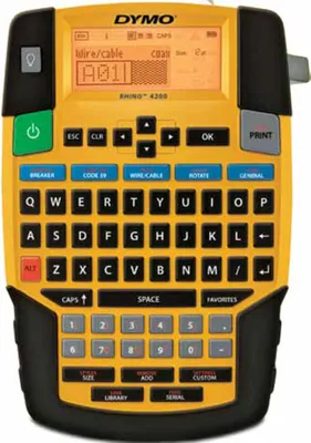 Produktbild von DYMO Rhino 4200 6/9/12/19mm Rhino-Bänder AZERTY