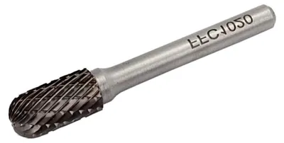 Produktbild von Wolframkarbid Frässtift - 6mm Schaft - 10x20x60mm - Rund - Hartmetall Fräser