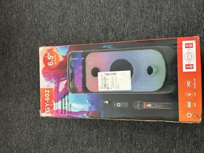 Karaoke-Lautsprecher 400 W, Bluetooth, 2 Mikrofone, Partylicht