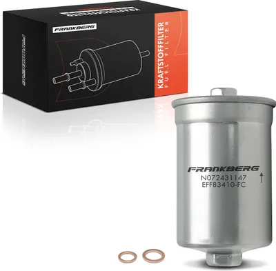 Zdjęcie produktu dla Frankberg Filtr paliwa przewodowy dla Audi 80 A6 VW Golf 1 2 Scirocco KL28