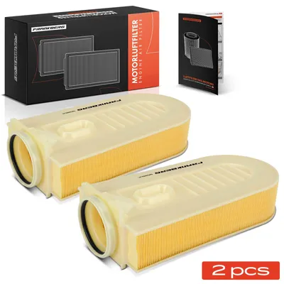 Produktbild von Frankberg 2x Luftfilter Filtereinsatz für Mercedes-Benz W204 S204 W212 S212 C207 X204 CLS GLE SLC