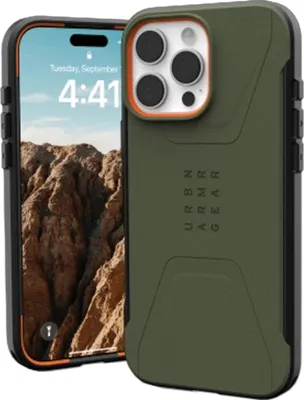 Image de Étui Magsafe Uag Civilian pour Iphone 16 Pro Max - Vert