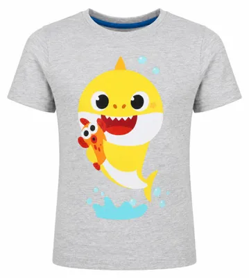 Produktbild von Baby Shark Hai Kinder Baby Jungen kurzarm T-Shirt Shirt Gr. 98 - Grau