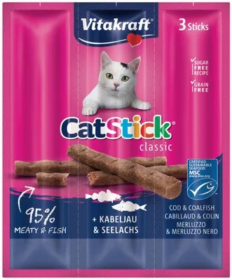 Obrázek produktu pro Vitakraft 24003, Dospělý jedinec, Na ryby, 18 g