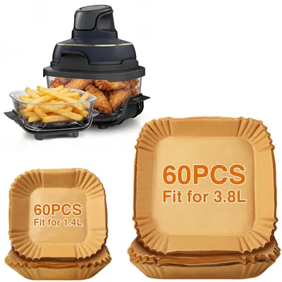 Produktbild von Backpapier für Air Fryer Ninja CRISPI, 120 Stück, 3,8L & 1,4L, FN101EU Serie