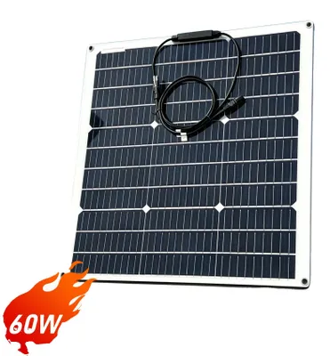 Obrázek produktu pro Solární panel, flexibilní design, lehká konstrukce, 1 kus, 60 W