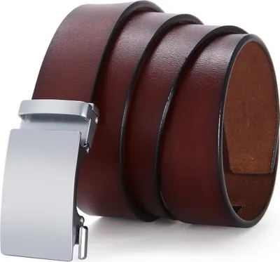 Produktbild von SAMTOBELY Gürtel Herren Automatik Gürtel mit Automatikschließe-3,5cm Breite