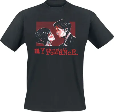 Produktbild von My Chemical Romance T-Shirt Herren Faces schwarz XL
