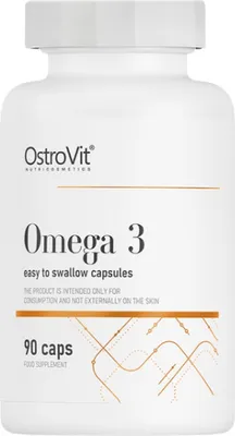 Immagine prodotto di OstroVit | Omega 3 500 mg | Facile da deglutire