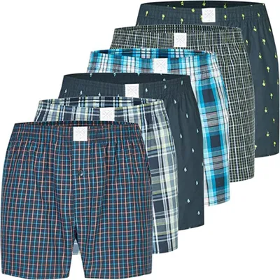 Produktbild von MG-1 Herren Boxer 6-Pack Classics - mehrfarbig2 - Größe XL