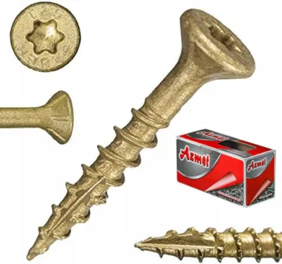 Produktbild von Azmet Holzschrauben Senkkopf TX25 4,5x60mm 250 Stück