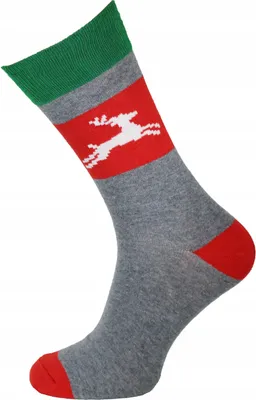 Produktbild von SOXO Lustige Weihnachts Socken Rentier Motiv 40-45