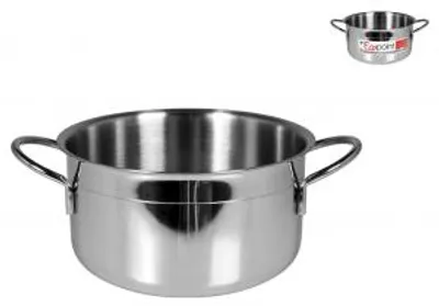 Immagine prodotto di HOMe Casseruola Inox Ecopoint 2 Manici Cm20