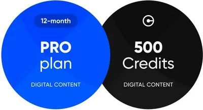 Obrázok produktu pre Balík Pro 12 mesiacov + 500 Kreditov