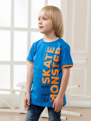 Produktbild von Jungen-T-Shirt Skate Monster  - Dunkelblau - 134