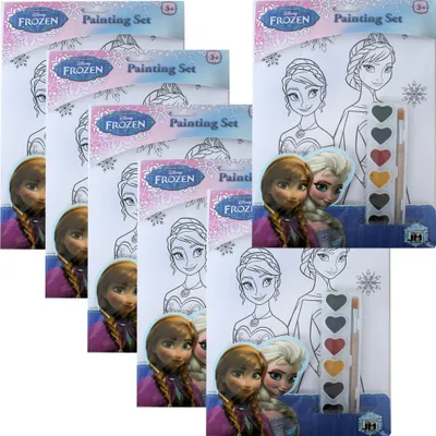 Produktbild von 6 Stück Wundertüte Frozen Malset