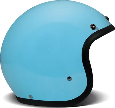 Produktbild von Jet Helm Cafe Racer DMD RETRO Hellblau Glanz größe M