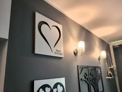 Immagine prodotto di Un grande cuore con il tuo nome e la tua data di nascita