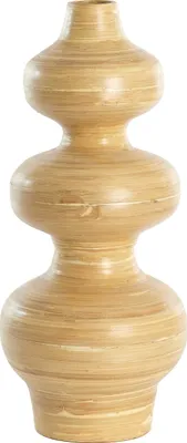 Produktbild von Light & Living - Vase CAMELEA - Ø19x38cm - Braun
