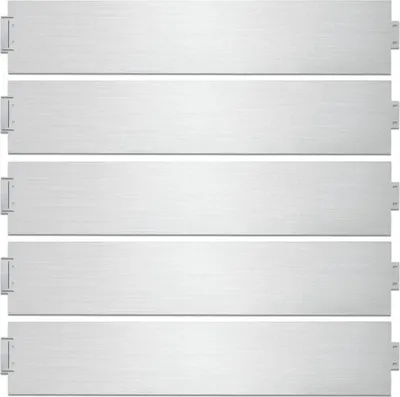 Produktbild von 20 m Rasenkanten 100 x 18 cm Mähkanten Wegkanten Beeteinfassungen Verzinkte Metall-Beeteinfassungen