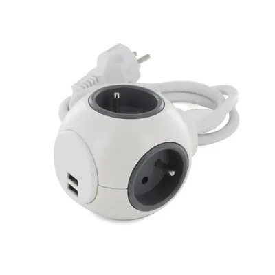 Zdjęcie produktu dla USB + gniazdo - CHACON - PowerBall Extended