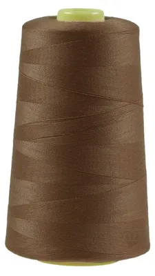 4572m Polyester Overlock Garn ockerbraun