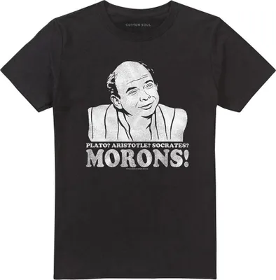 Obrázek produktu pro The Princess Bride - Tričko "Morons" pro muže/dámy Uni TV21890 (4XL) (černá)