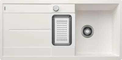 Produktbild von BLANCO METRA 6 S-F flächenbündige Spüle / SILGRANIT / weiß / reversibel / Excenter - inkl.