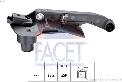 Produktbild von FACET 9.0177 Kurbelwellensensor Impulsgeber passend für PEUGEOT 206 Schrägheck (2A/C)