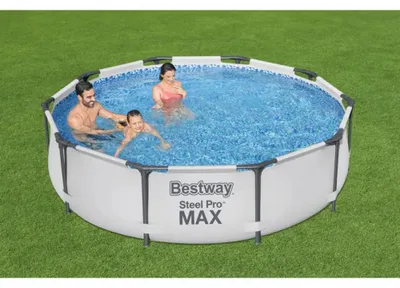 Zdjęcie produktu dla Basen stelażowy Bestway "Steel Pro" Ø 305 x wys. 76 cm