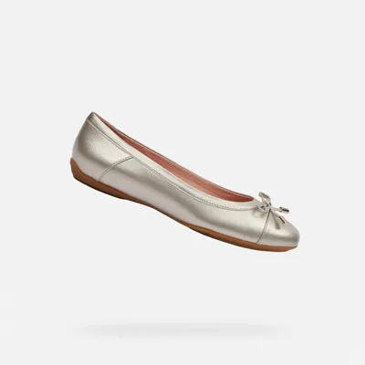 Produktbild von Geox Charlene Damen-Goldballerinas 36