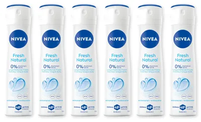 Produktbild von NIVEA Deodorant Fresh Natural Deo Spray 6 x 150ml