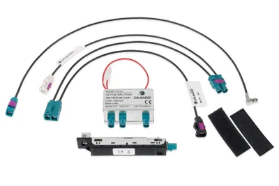 Zdjęcie produktu dla Oryginalny adapter rozgałęźnika anteny Kufatec / Alpine DAB+ SET do VW Golf 7 VII