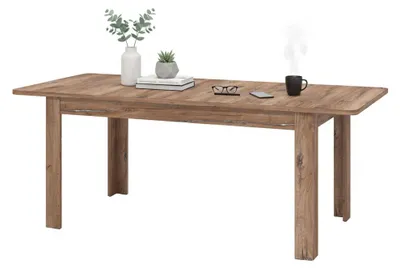 Immagine prodotto di Colosimi - Tavolo Allungabile, 160x91x77h cm Marrone Noce, 8 Posti