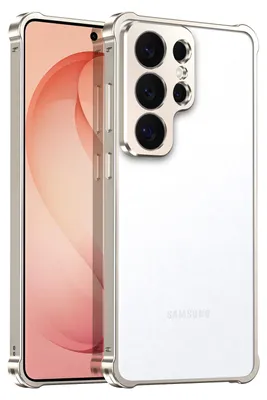 Obrázek produktu pro Avizar, minimalistické pouzdro typu bumper pro Galaxy S26 Ultra s rámečkem na fotoaparát, šedé
