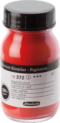 Produktbild von Schmincke 100ml Pigmente Naphtholrot Pigmente 18 372 055