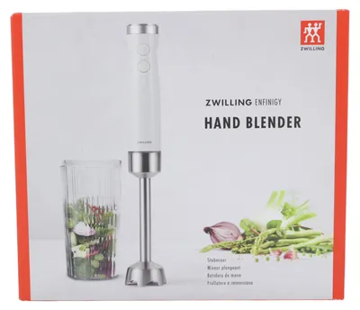Produktbild von ZWILLING 53104-900-0, Tischplatten-Mixer, Pulsfunktion, 1,2 m, 800 W, Silber, Weiß